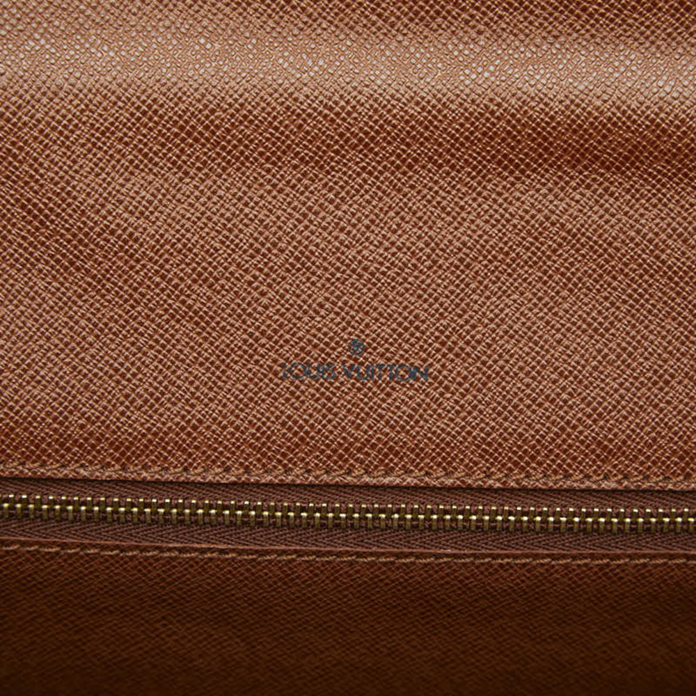 LOUIS VUITTON Brown Monogram Leather Shoulder Bag - Picture 7 of 11